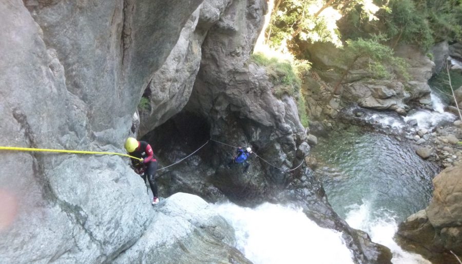 Canyoning Italie