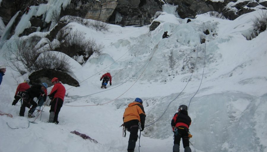 Cascade de glace