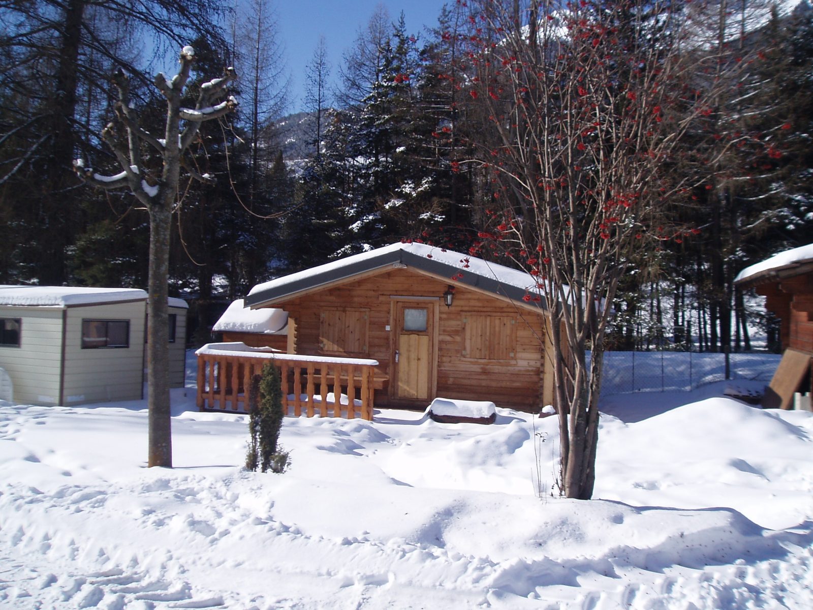 Mélèzes chalet hiver