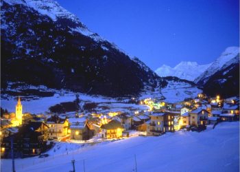 Camping Les Mélèzes-La Fennaz en hiver